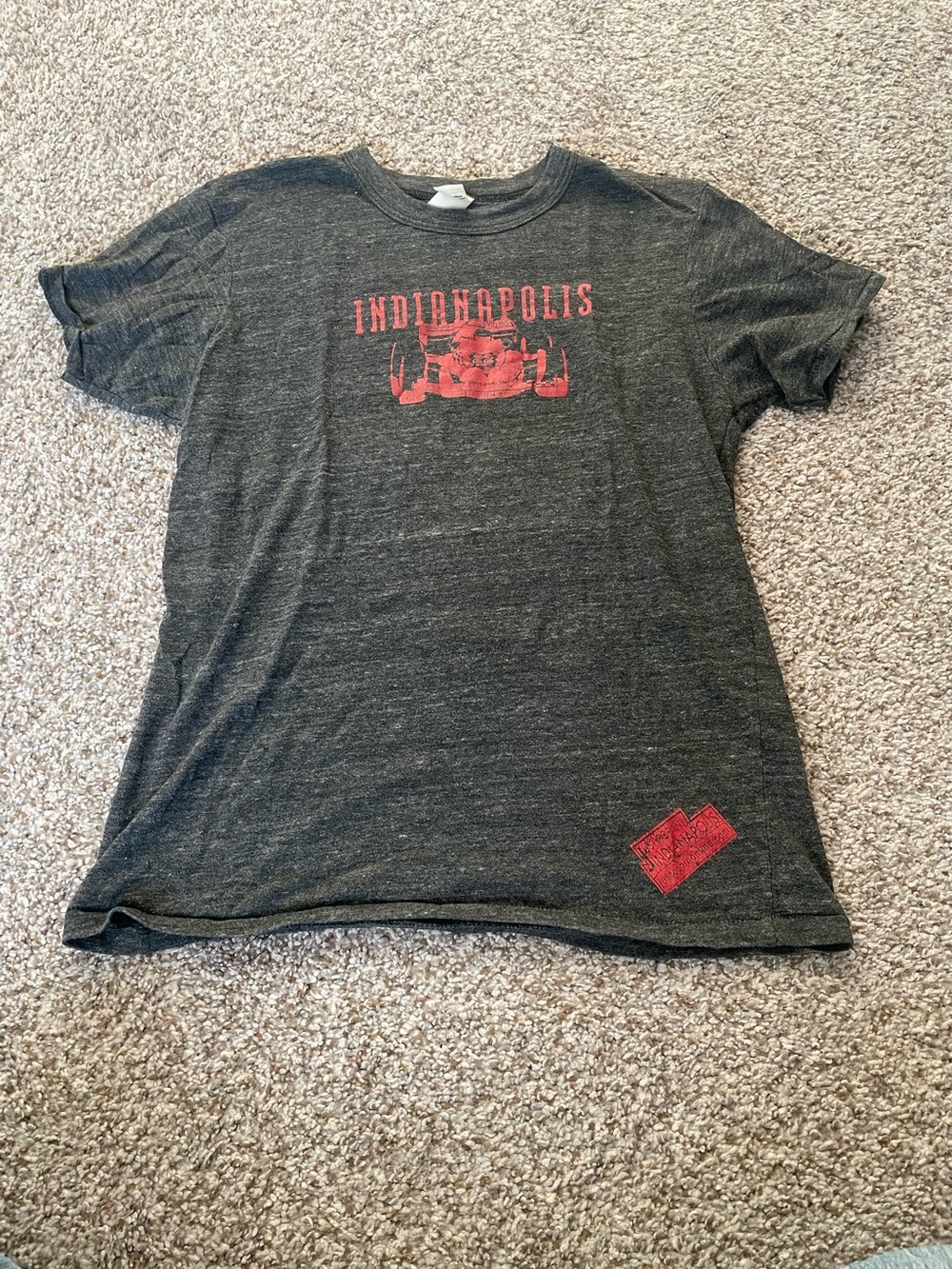 Women’s Indianapolis Racing Heather Grey‎ T-Shirt Medium